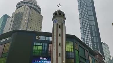 旅行重庆人民广场拍摄视频游玩视频的预览图